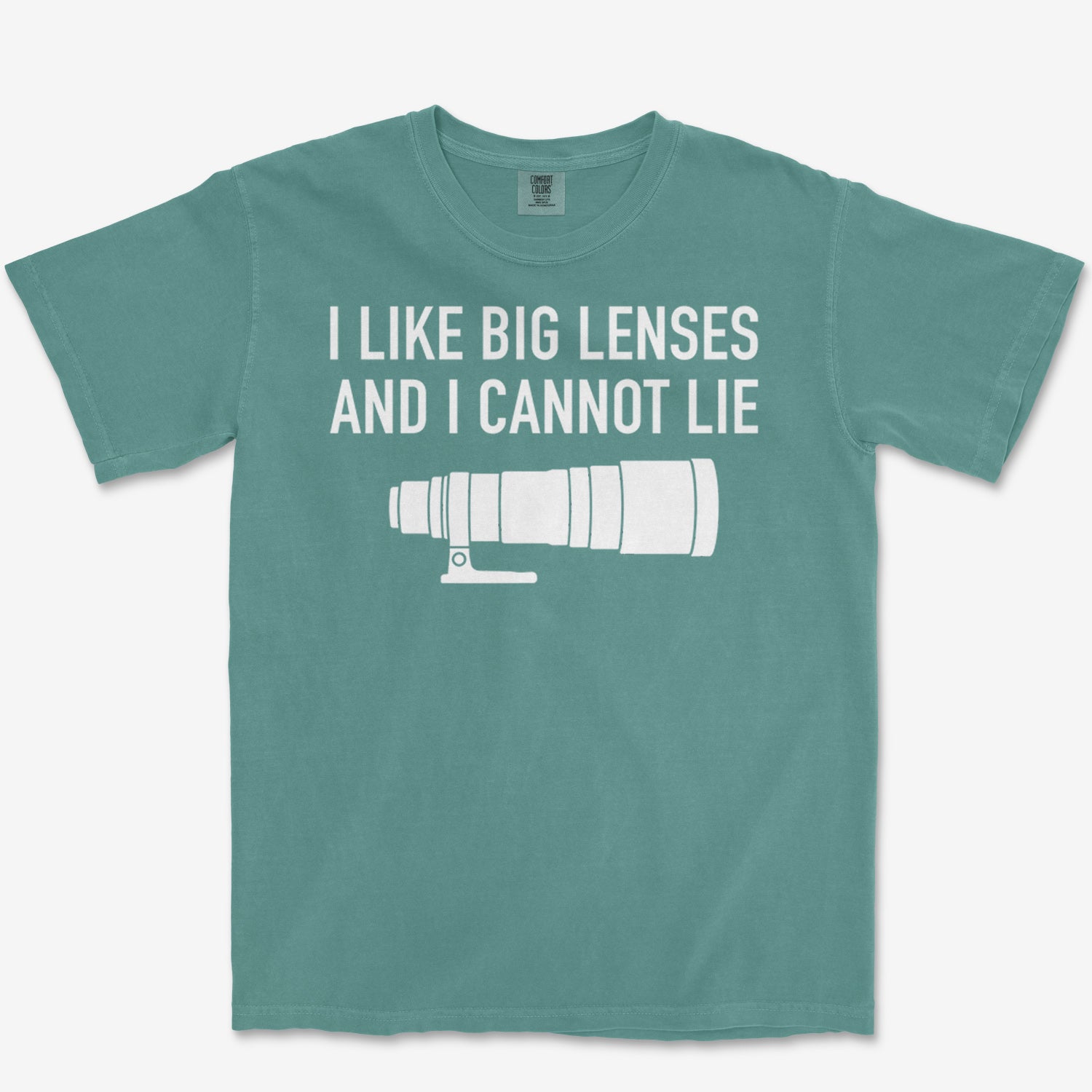 I Like Big Lenses Heavyweight Tee