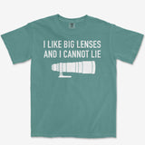 I Like Big Lenses Heavyweight Tee