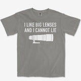 I Like Big Lenses Heavyweight Tee