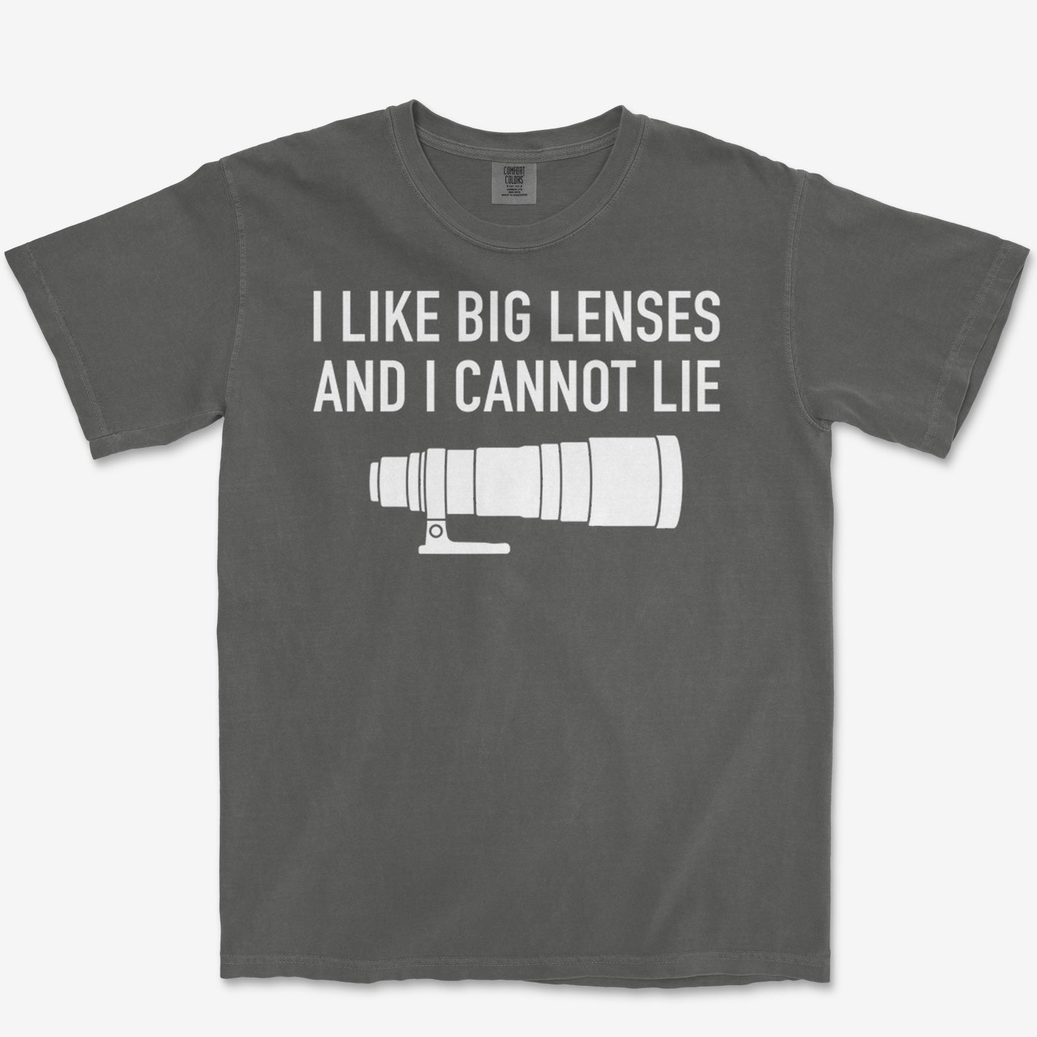 I Like Big Lenses Heavyweight Tee