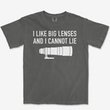 I Like Big Lenses Heavyweight Tee