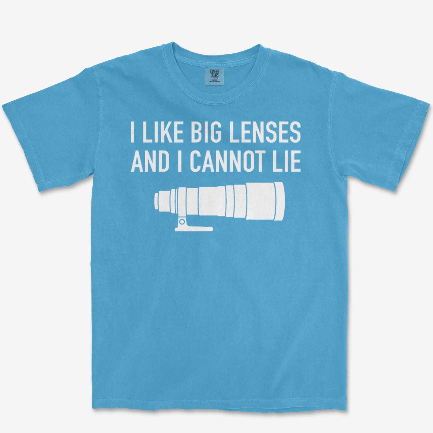 I Like Big Lenses Heavyweight Tee
