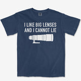 I Like Big Lenses Heavyweight Tee