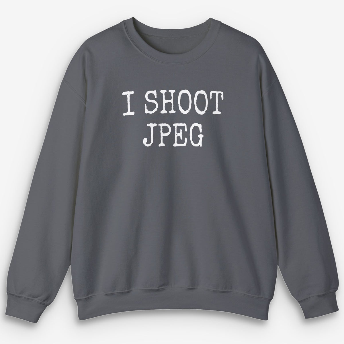 I Shoot JPEG Sweatshirt