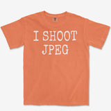 I Shoot JPEG Heavyweight Tee