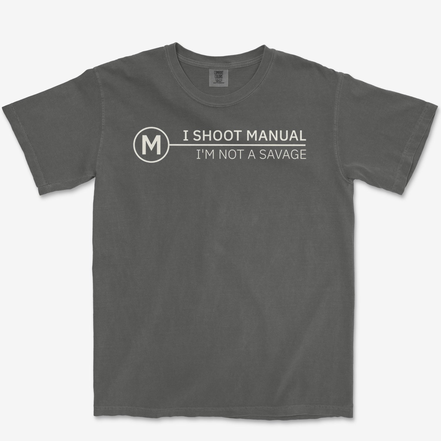 I Shoot Manual Heavyweight Tee