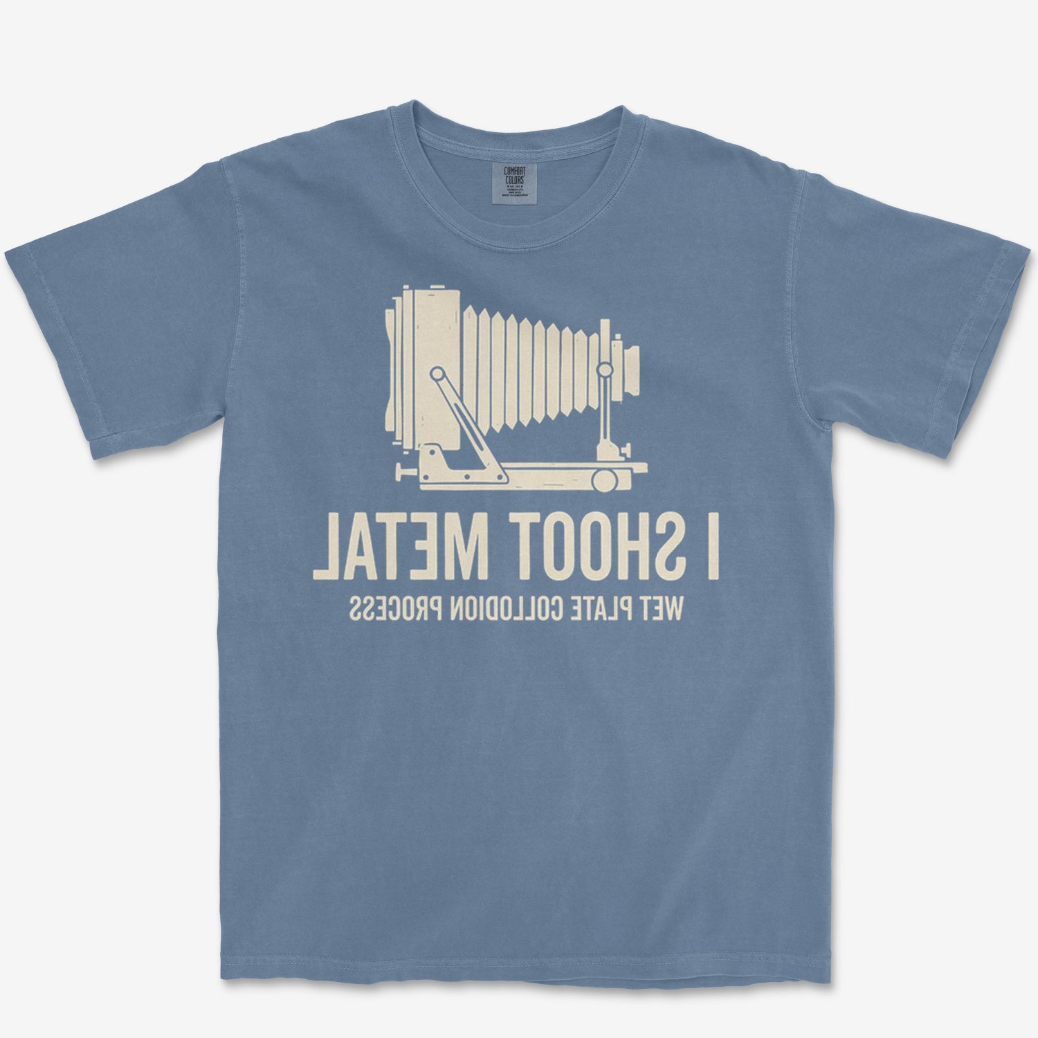 I Shoot Metal Heavyweight Tee