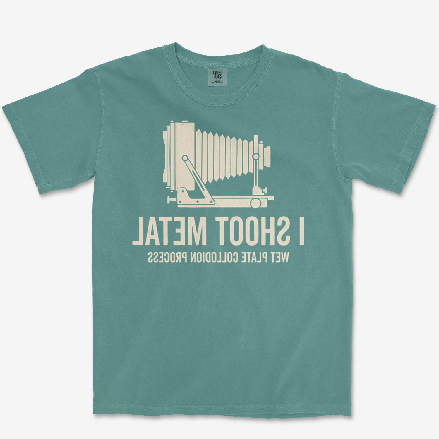 I Shoot Metal Heavyweight Tee