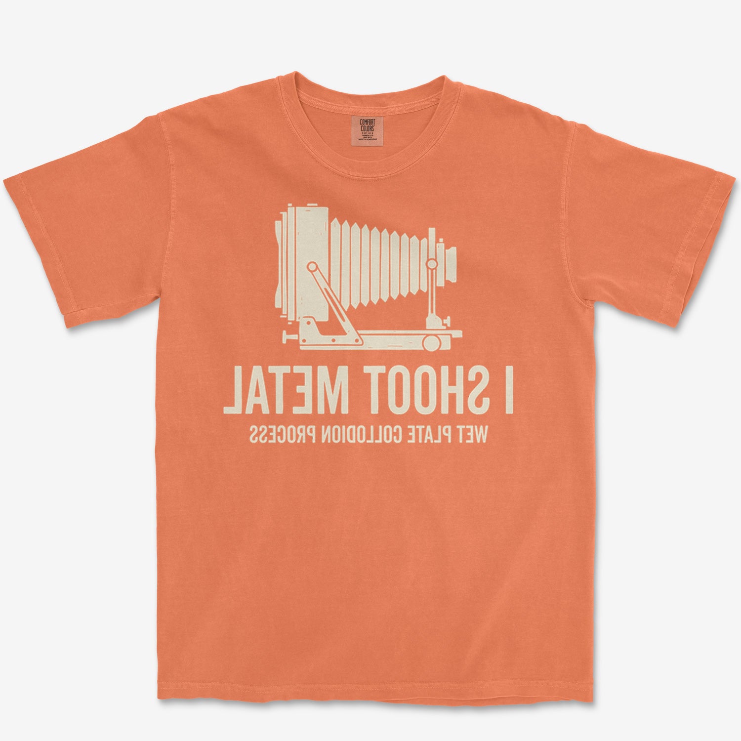 I Shoot Metal Heavyweight Tee