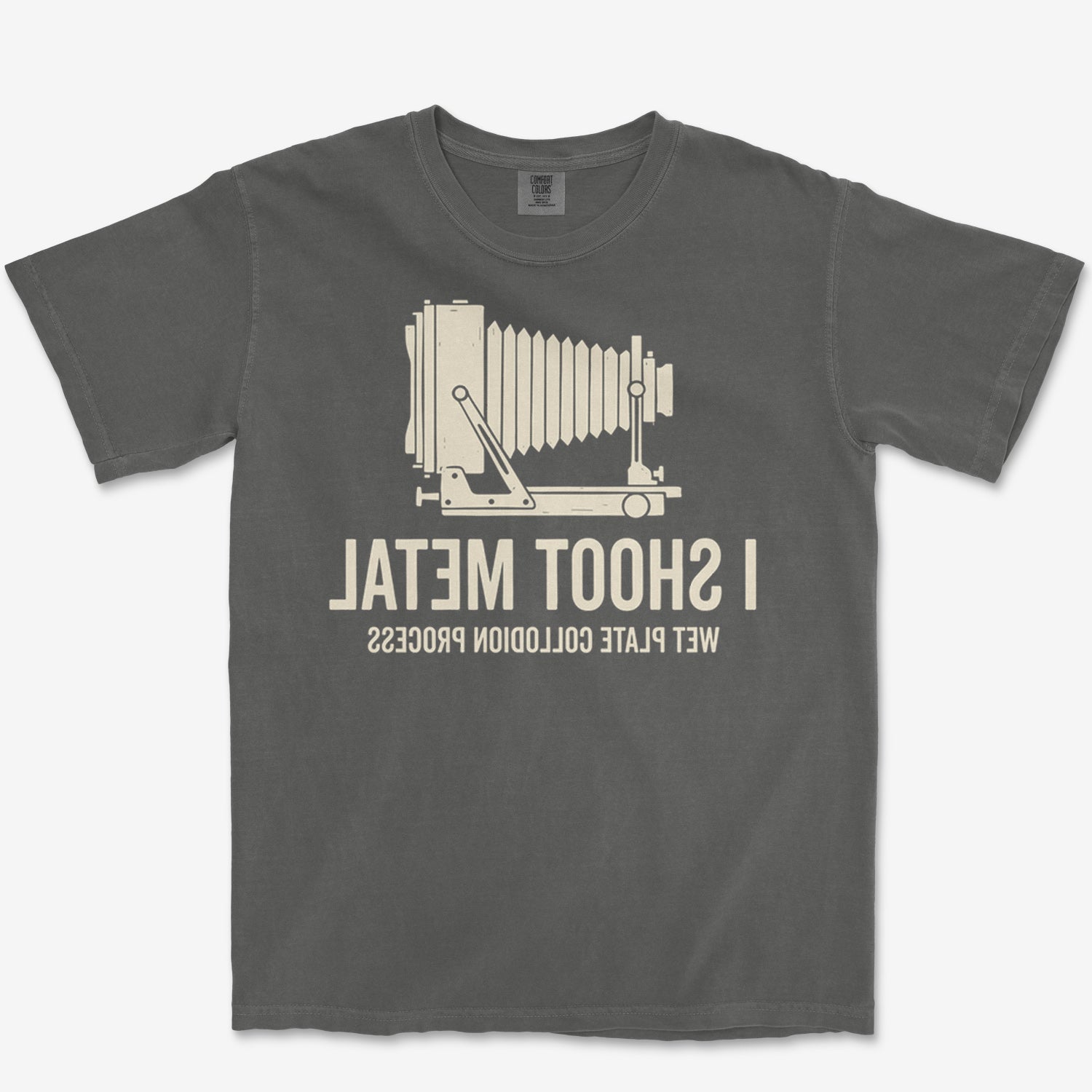 I Shoot Metal Heavyweight Tee
