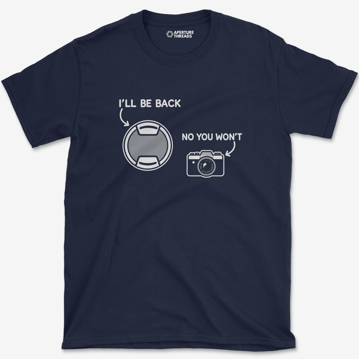 I'll Be Back T-Shirt — navy