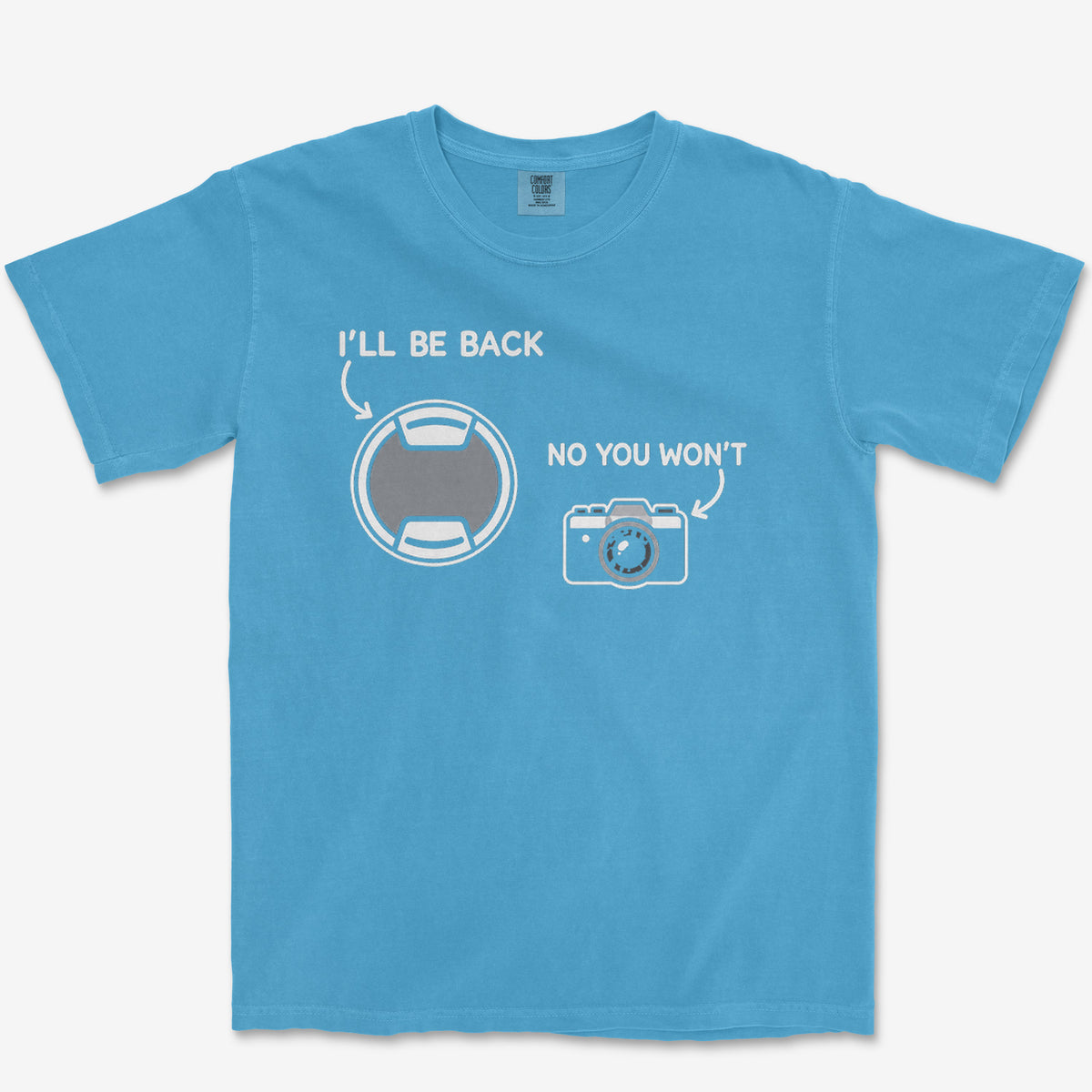 I'll Be Back Tee — royal caribe