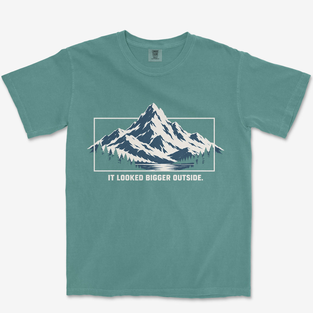 It Looked Bigger Outside Heavyweight Tee