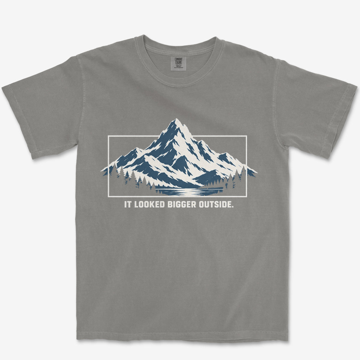 It Looked Bigger Outside Heavyweight Tee