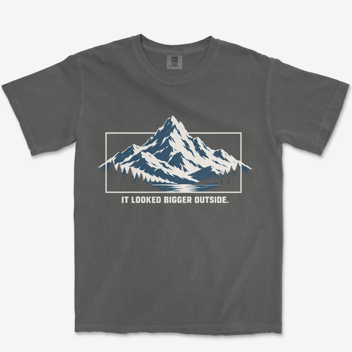It Looked Bigger Outside Heavyweight Tee
