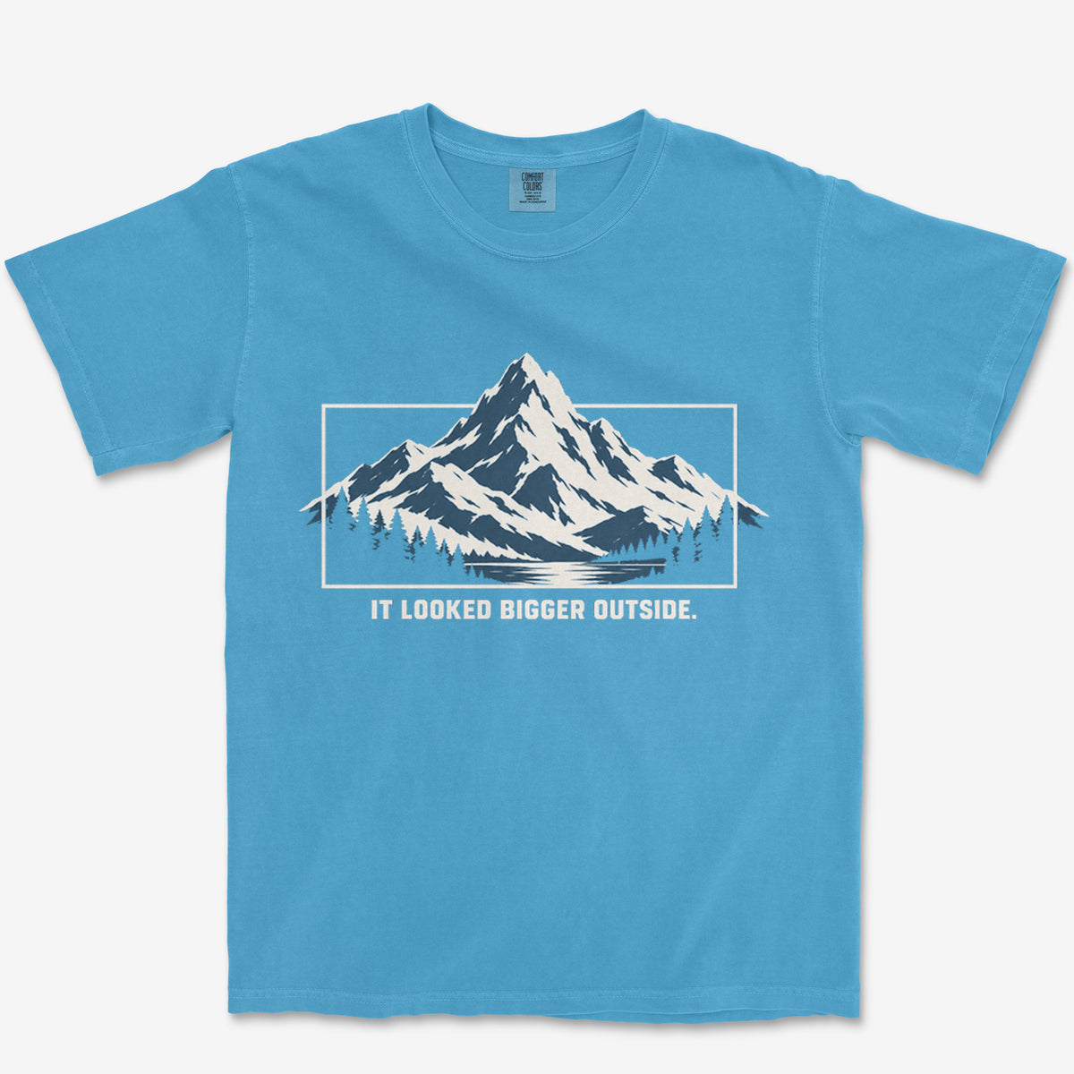 It Looked Bigger Outside Heavyweight Tee