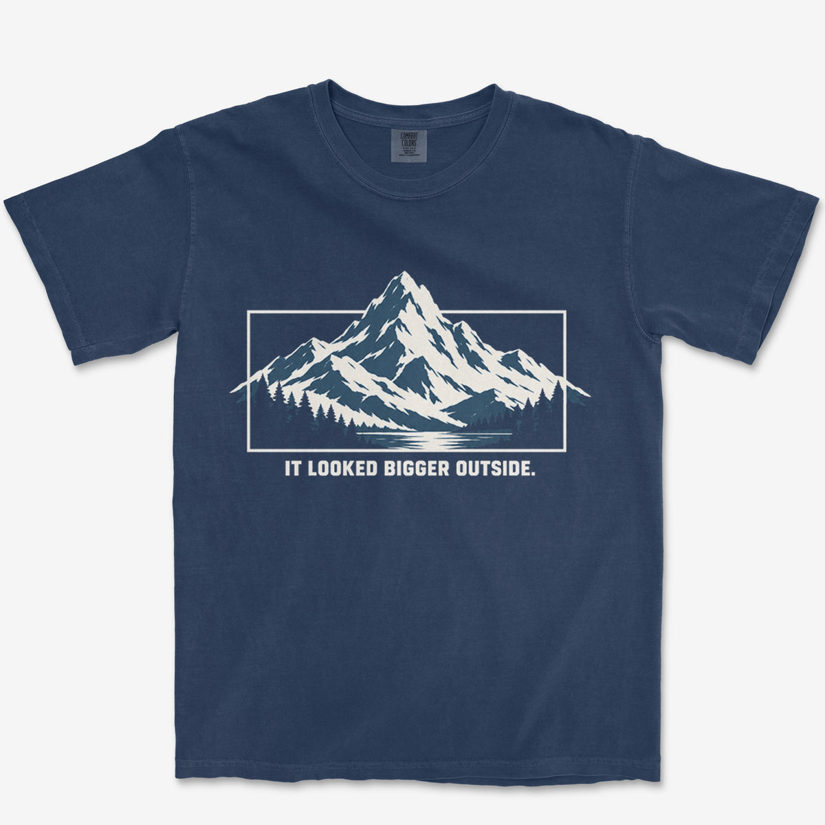 It Looked Bigger Outside Heavyweight Tee
