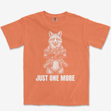 Just One More Fox Heavyweight Tee