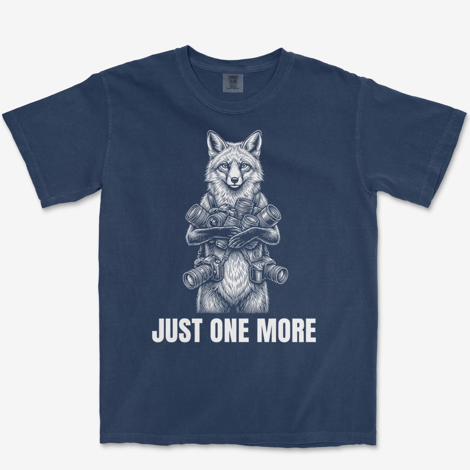 Just One More Fox Heavyweight Tee