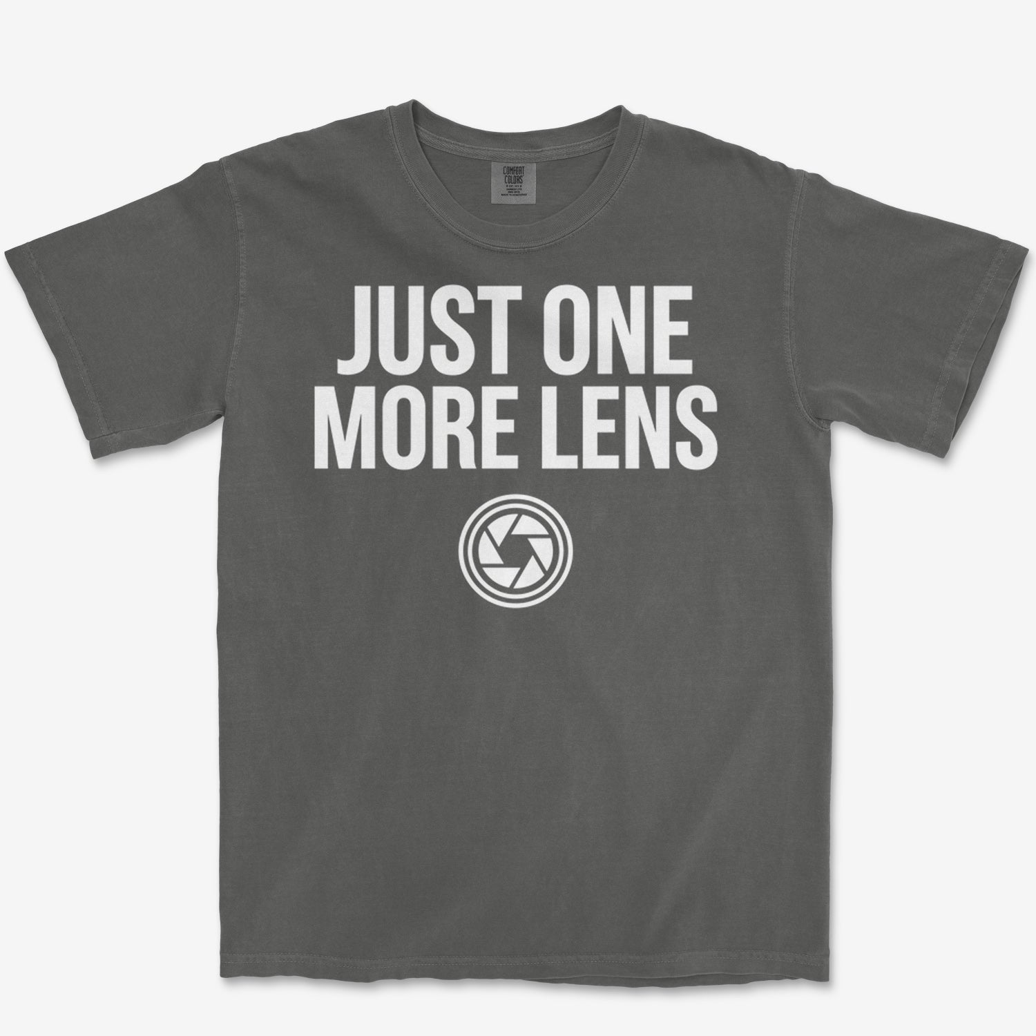 Just One More Lens Heavyweight Tee