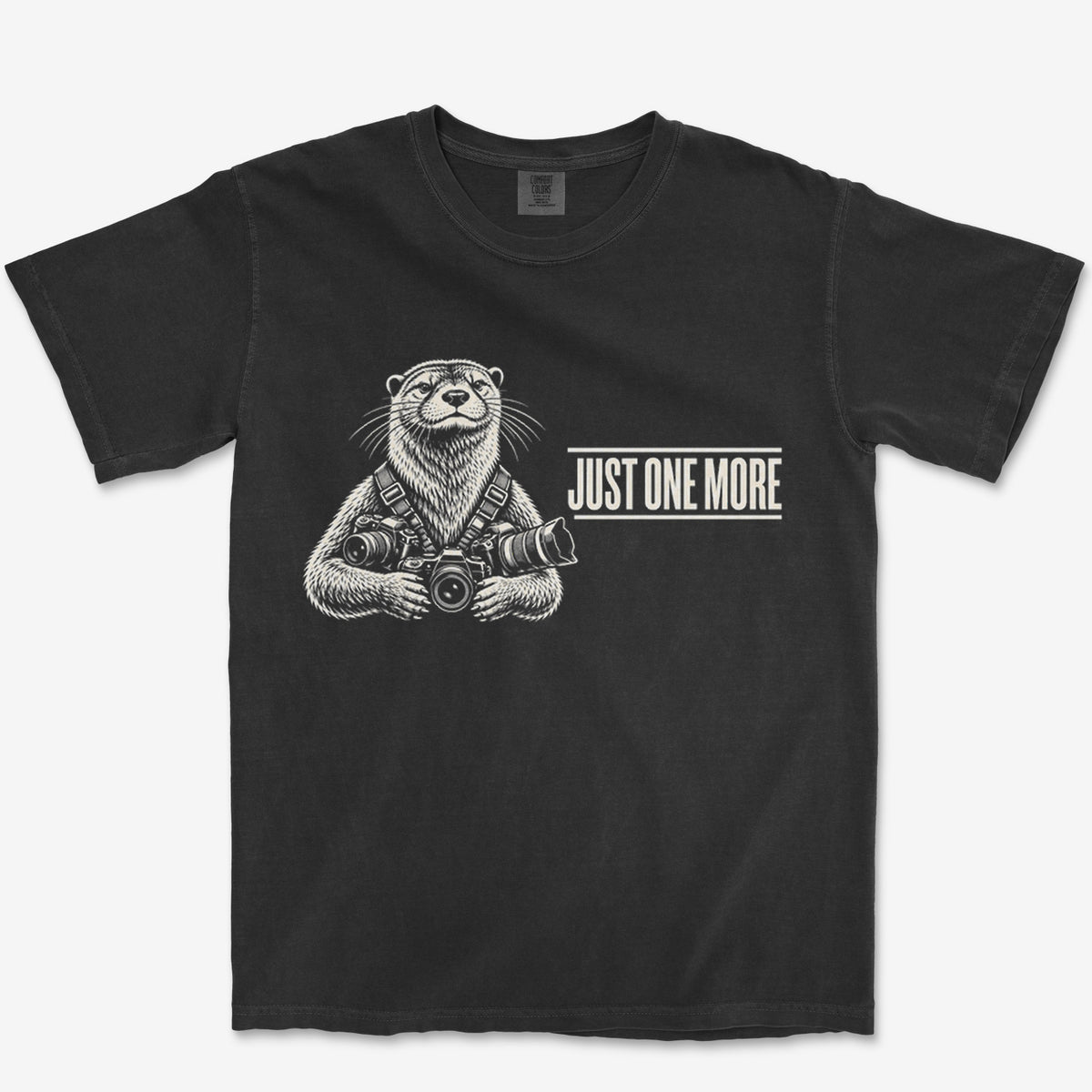 Just One More Otter Heavyweight Tee