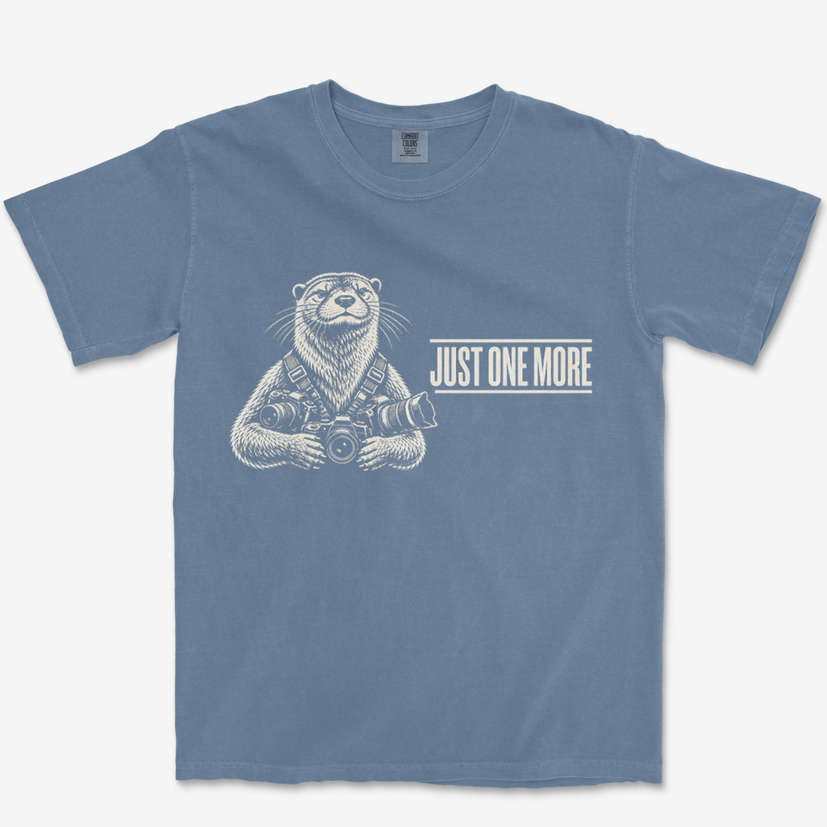 Just One More Otter Heavyweight Tee