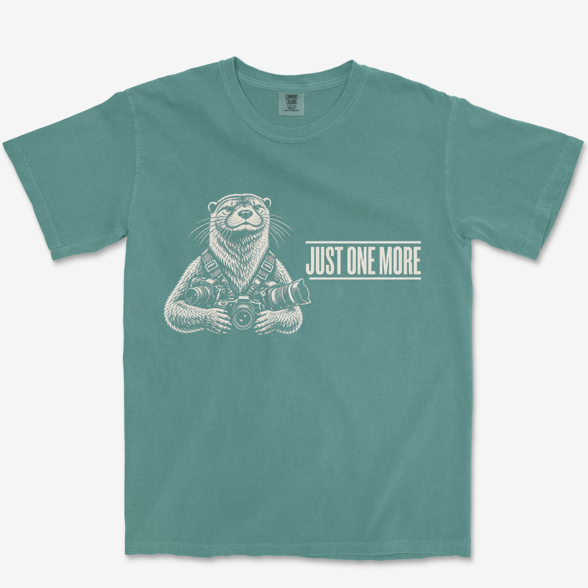 Just One More Otter Heavyweight Tee