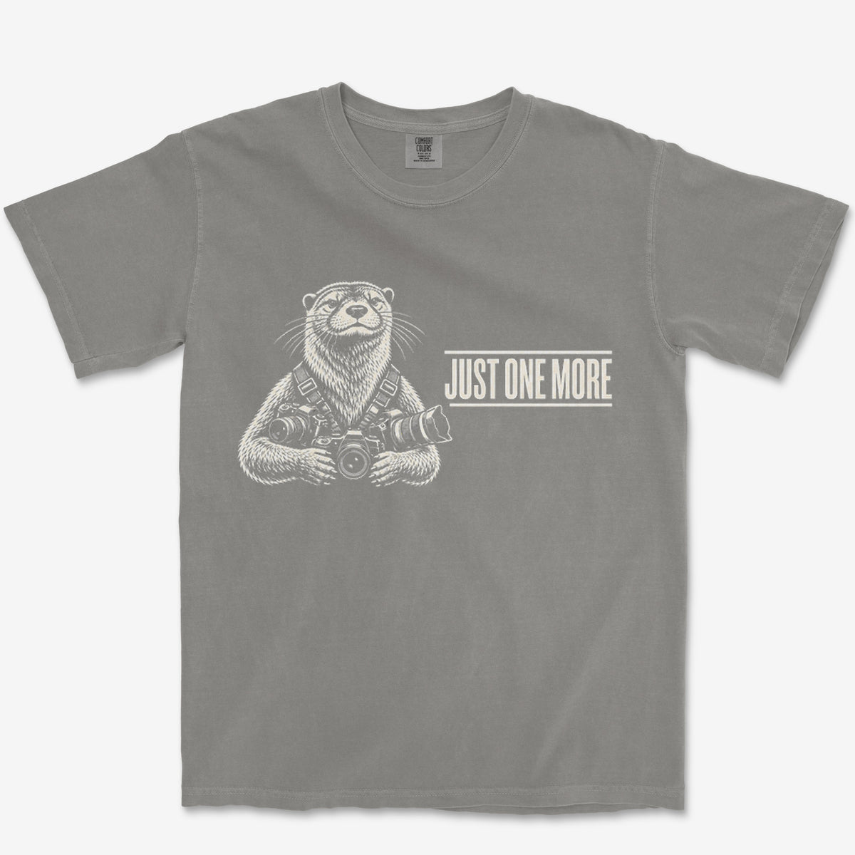 Just One More Otter Heavyweight Tee