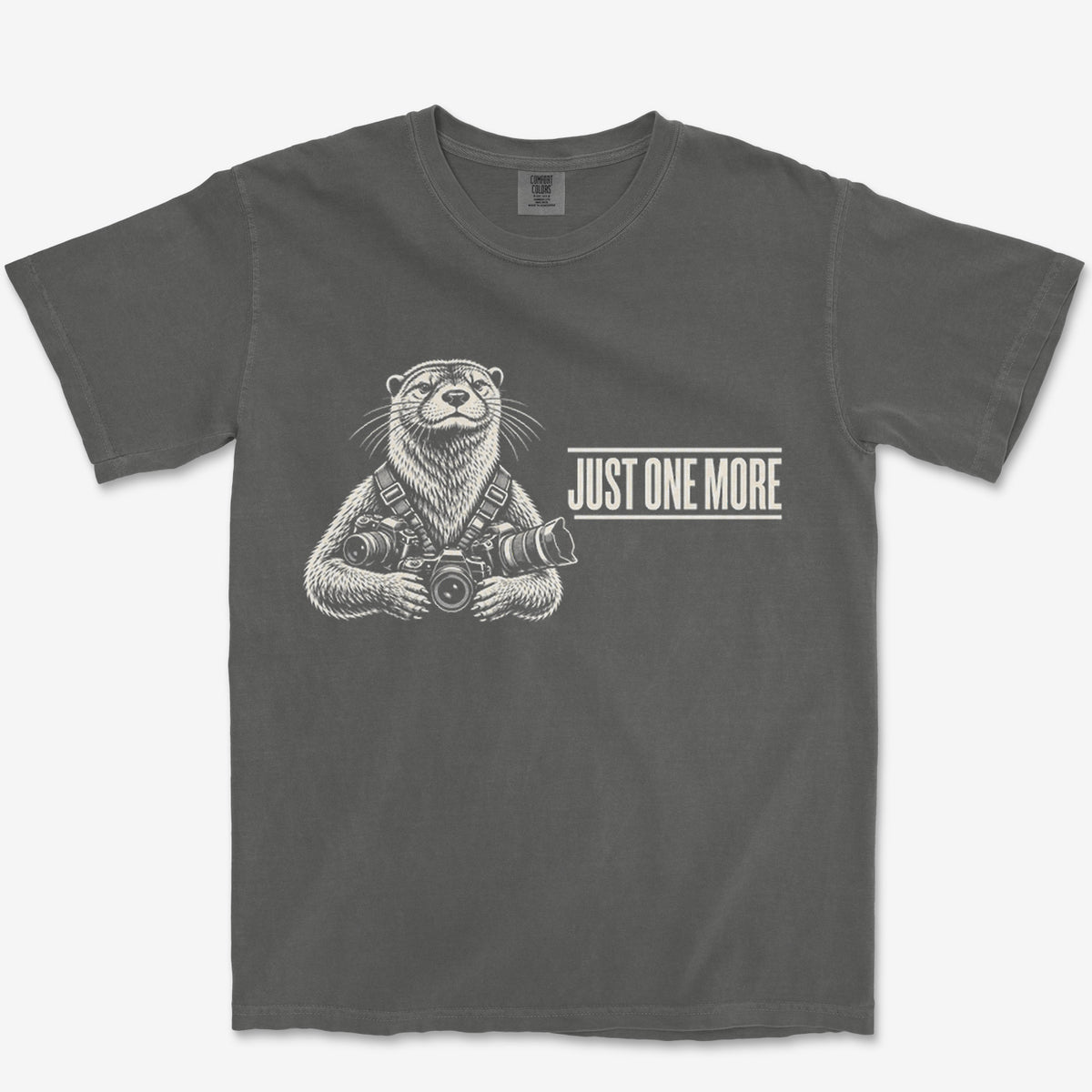 Just One More Otter Heavyweight Tee