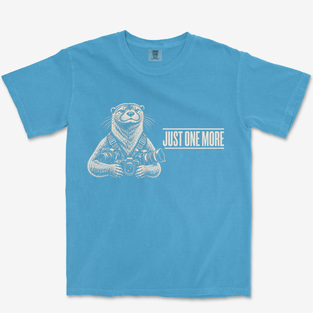 Just One More Otter Heavyweight Tee