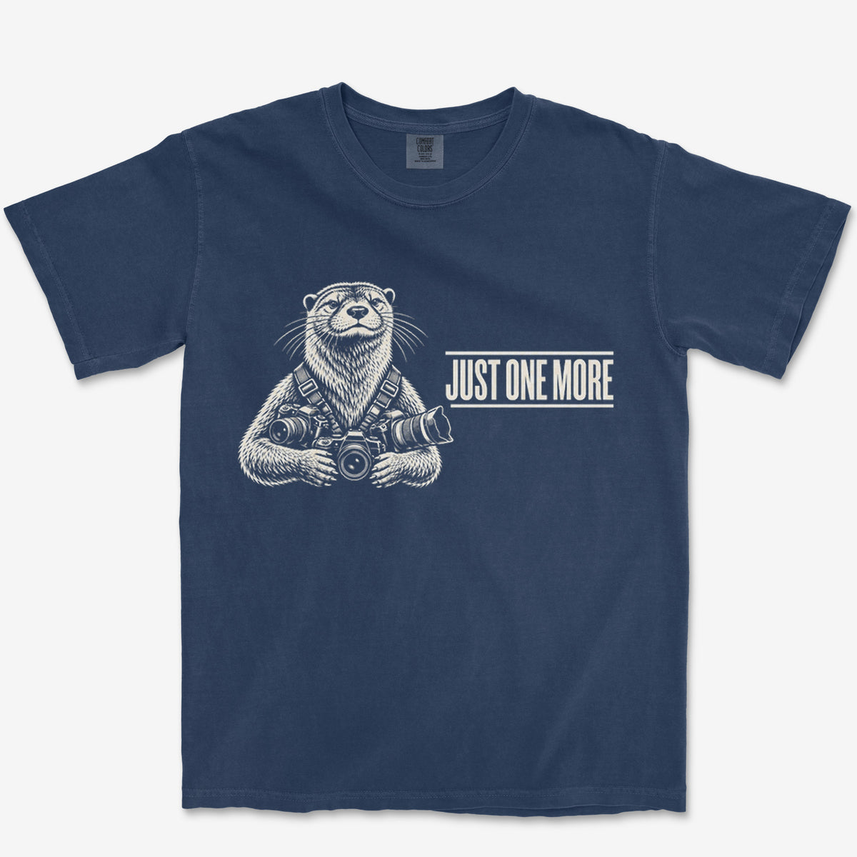 Just One More Otter Heavyweight Tee