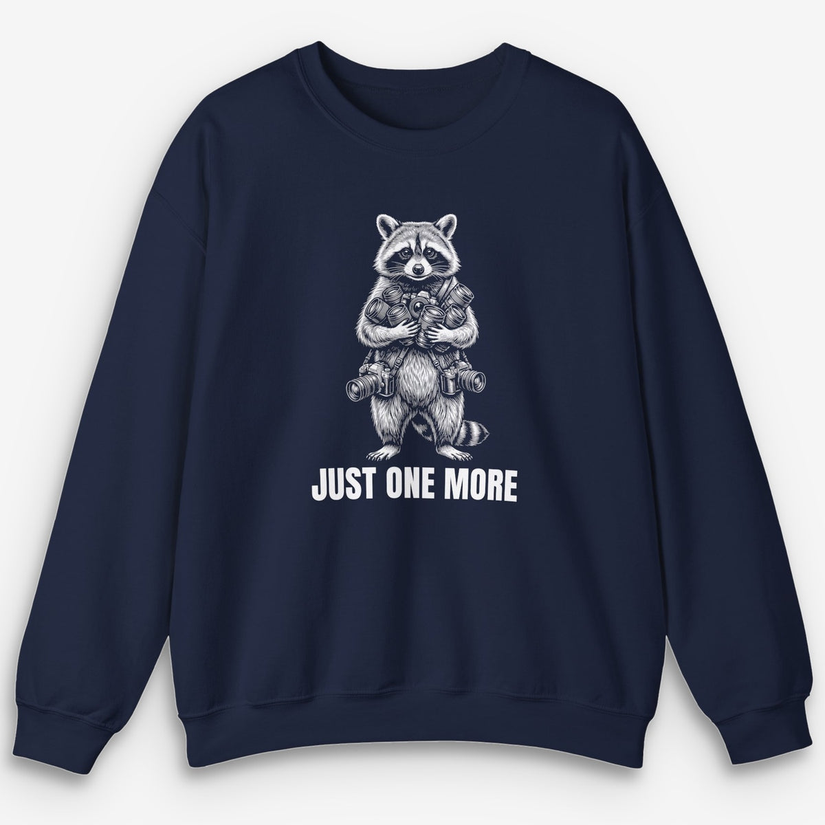 Just One More Raccoon Sweatshirt