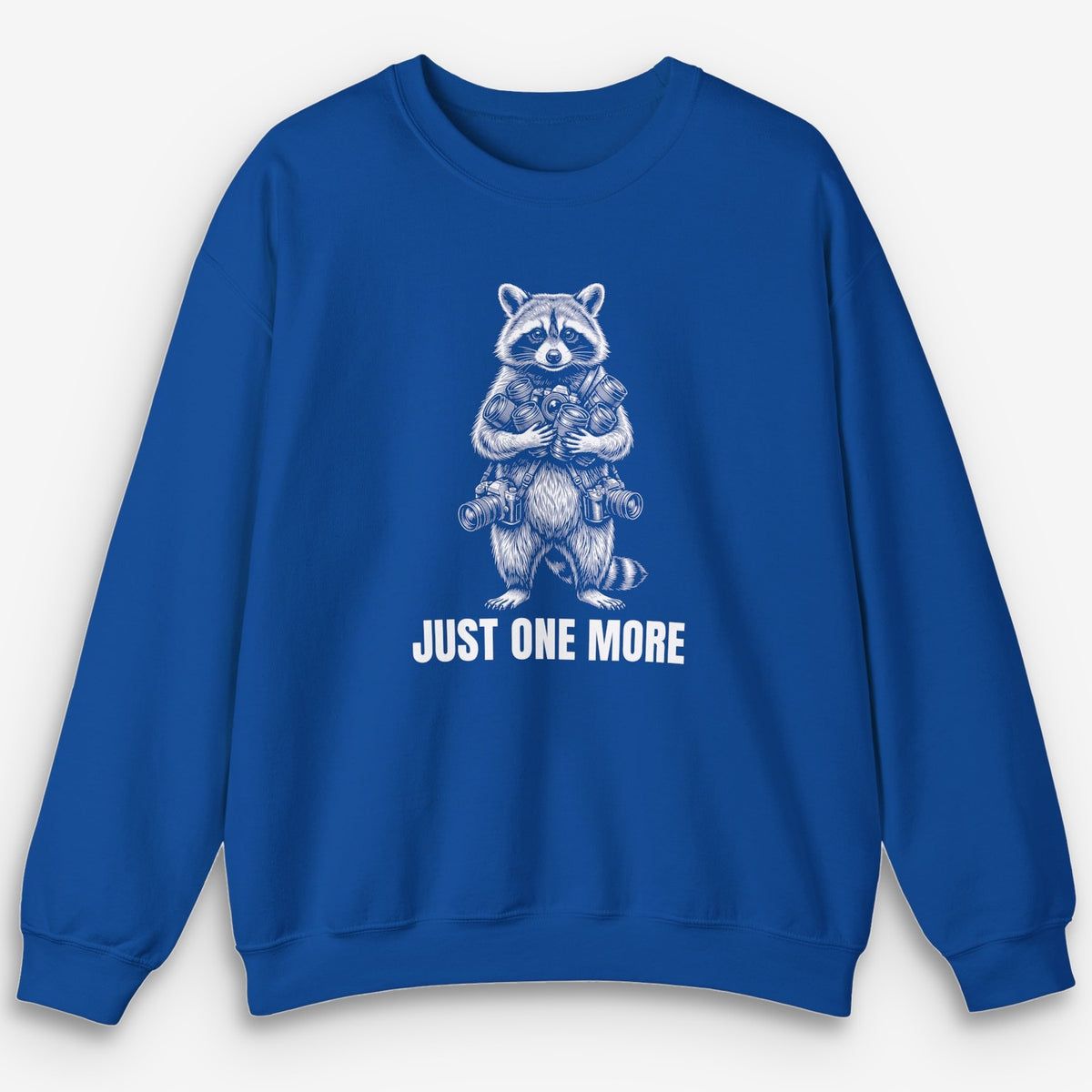 Just One More Raccoon Sweatshirt
