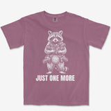 Just One More Raccoon Heavyweight Tee