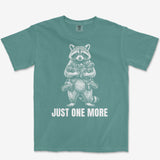 Just One More Raccoon Heavyweight Tee