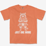 Just One More Raccoon Heavyweight Tee