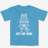 Just One More Raccoon Heavyweight Tee