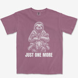 Just One More Sloth Heavyweight Tee
