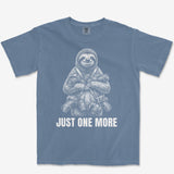 Just One More Sloth Heavyweight Tee