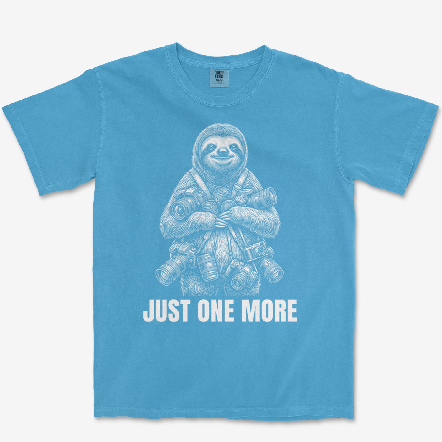 Just One More Sloth Heavyweight Tee