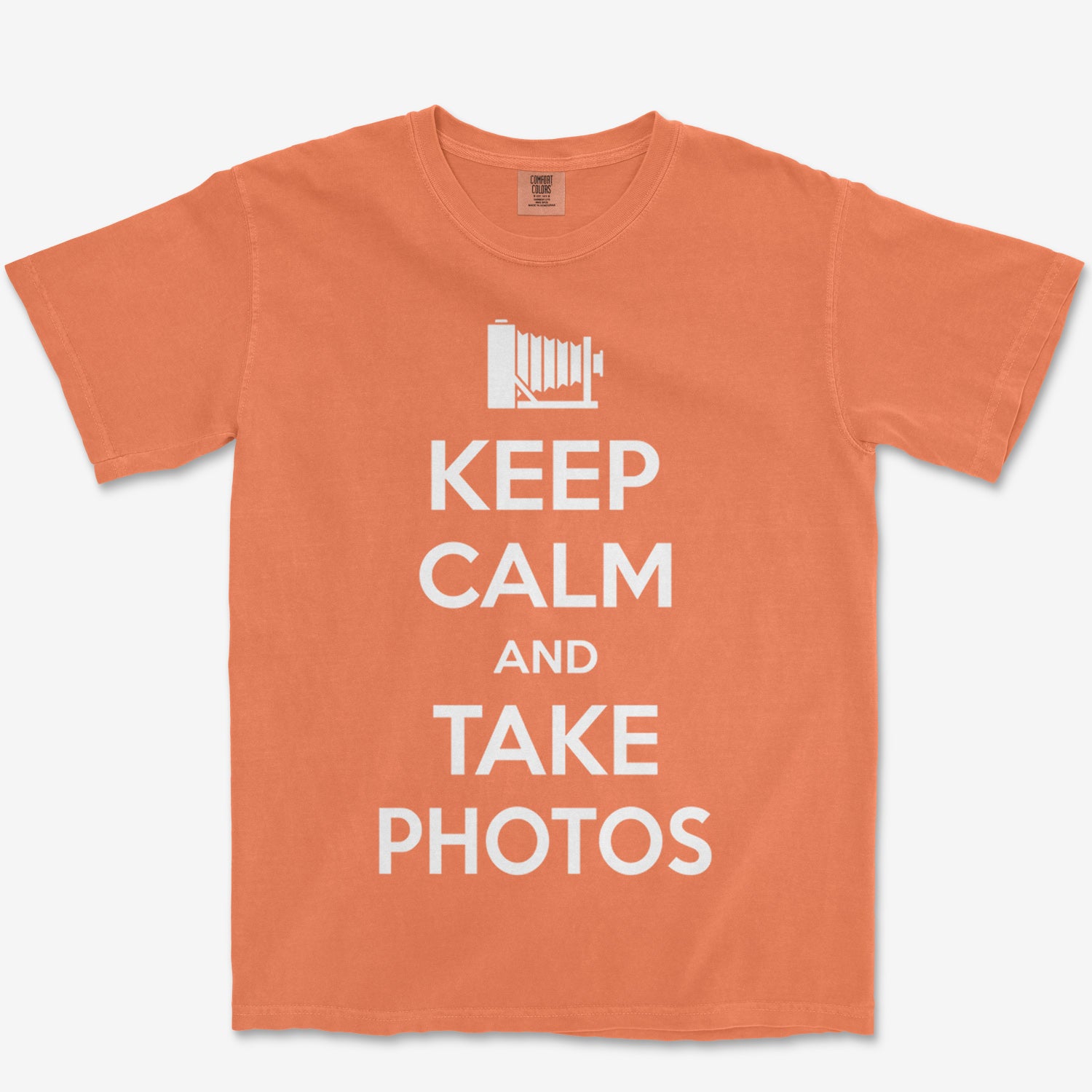 Keep Calm Large Format Heavyweight Tee