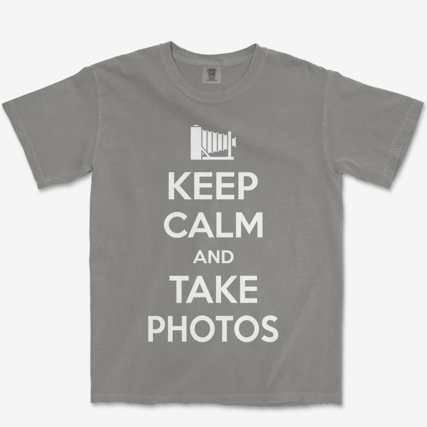 Keep Calm Large Format Heavyweight Tee