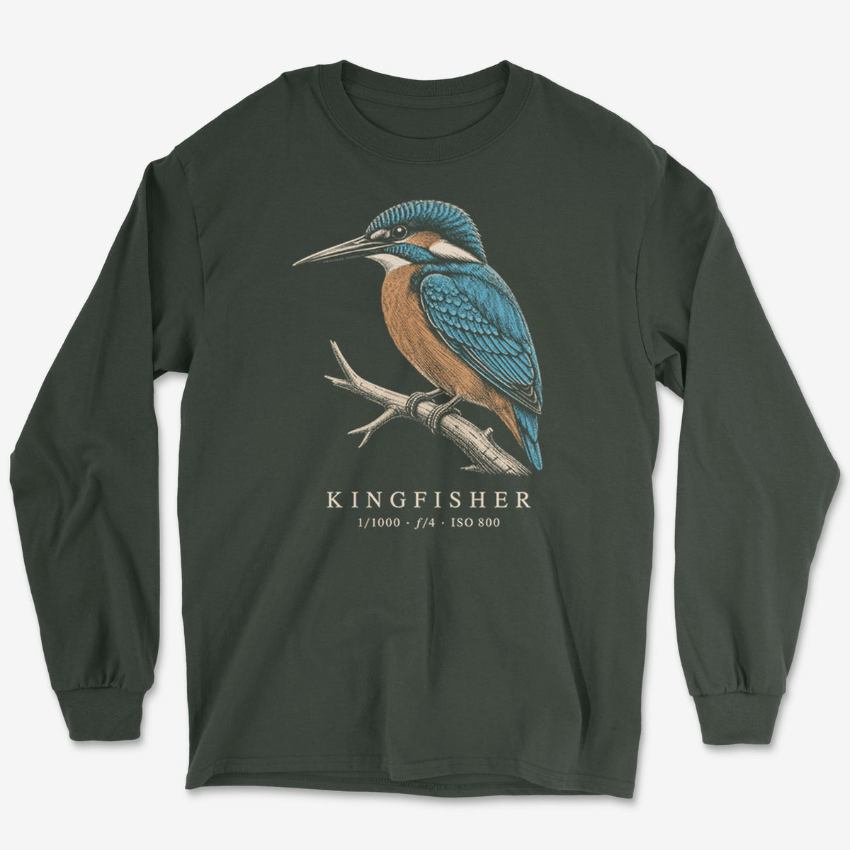 Kingfisher Plate Long Sleeve Tee