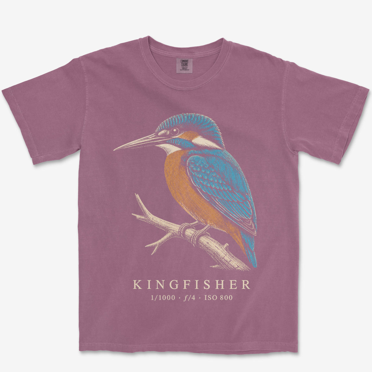 Kingfisher Plate Heavyweight Tee