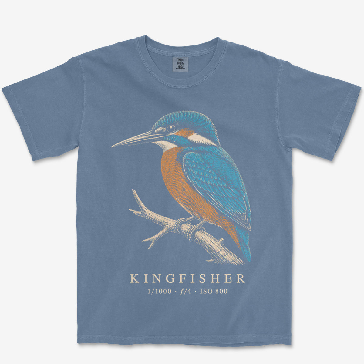 Kingfisher Plate Heavyweight Tee