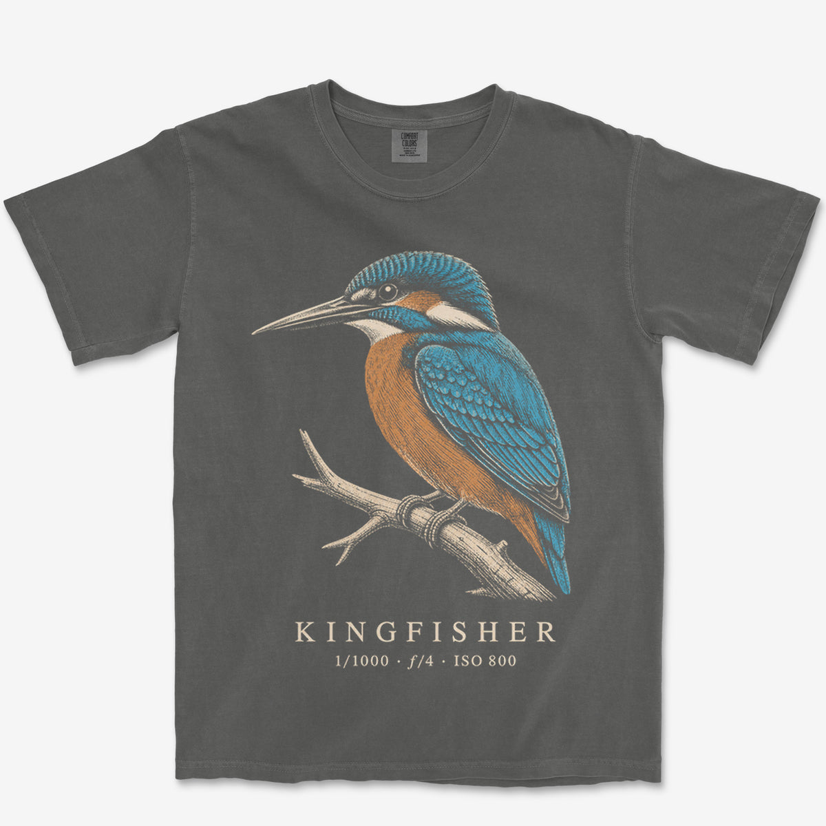 Kingfisher Plate Heavyweight Tee