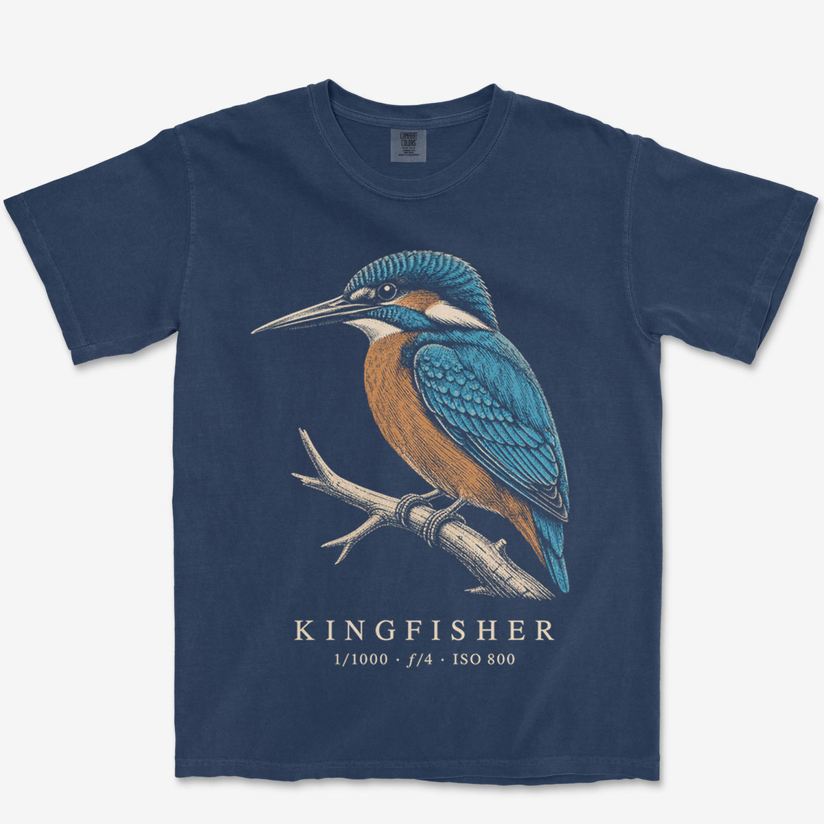 Kingfisher Plate Heavyweight Tee