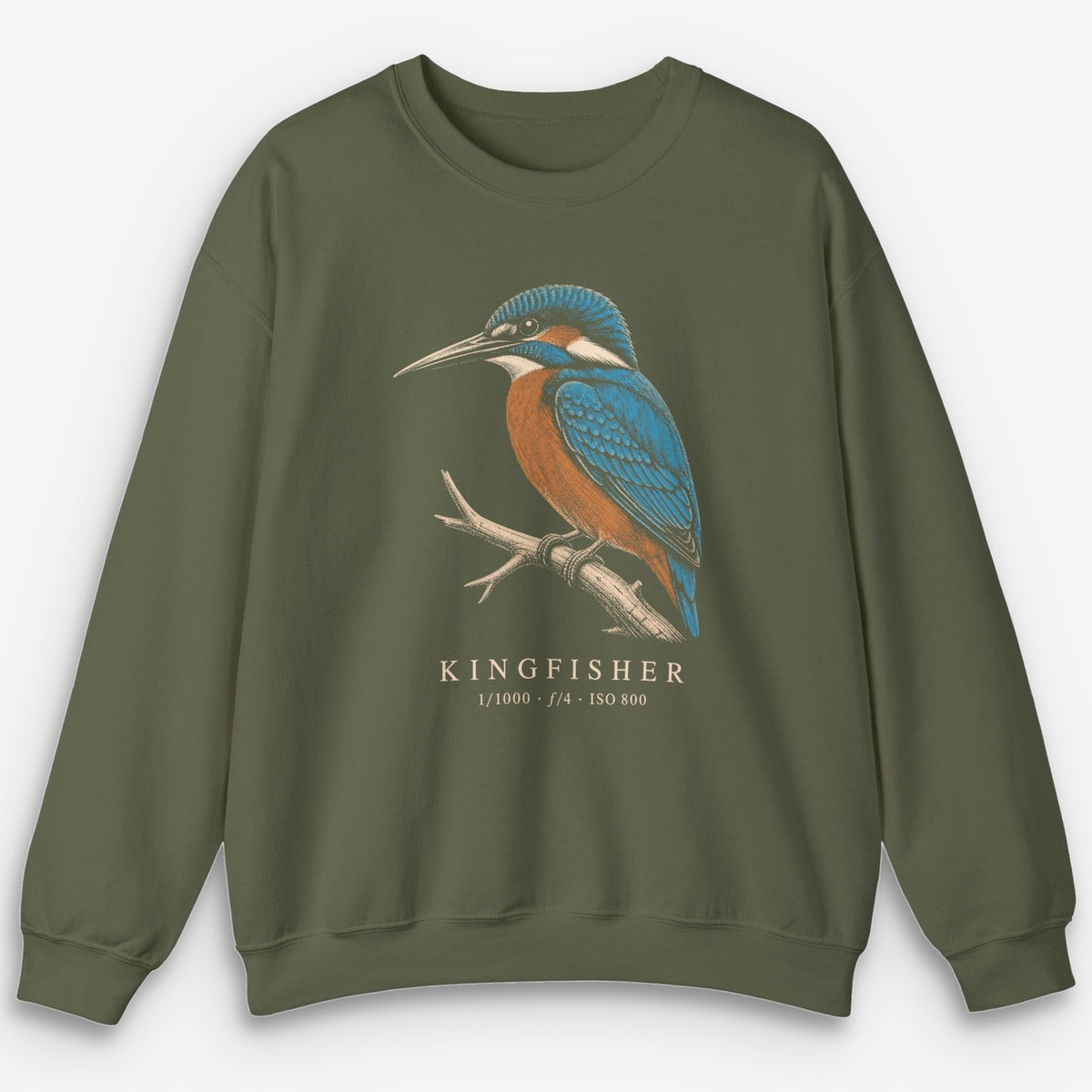 Kingfisher Plate Sweatshirt