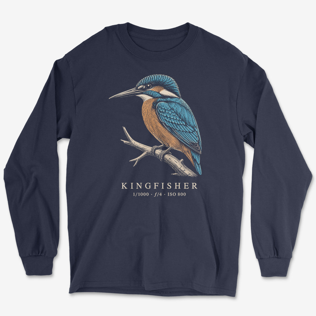 Kingfisher Plate Long Sleeve Tee