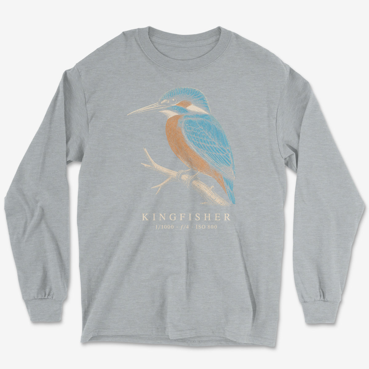 Kingfisher Plate Long Sleeve Tee